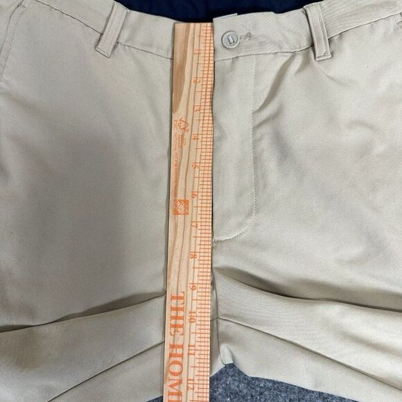 Footjoy Pants Mens 32x32 Beige Golf Performance Chino Stretch Straight Leg Adult - Picture 8 of 10
